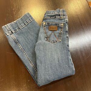 Wrangler trousers size 7 slim